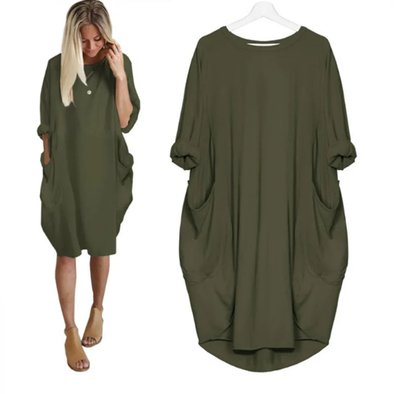 Ferlora™ | Comfortable loose-fitting dress