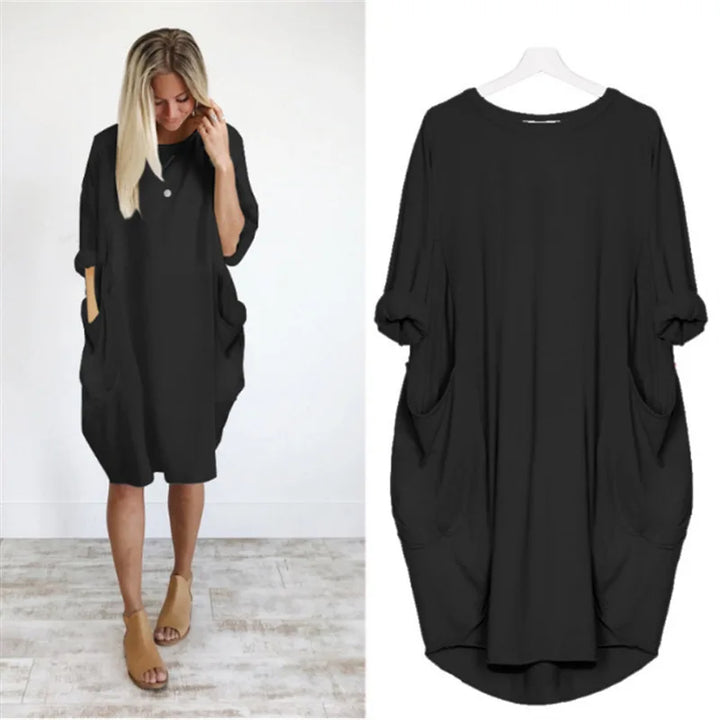 Ferlora™ | Comfortable loose-fitting dress