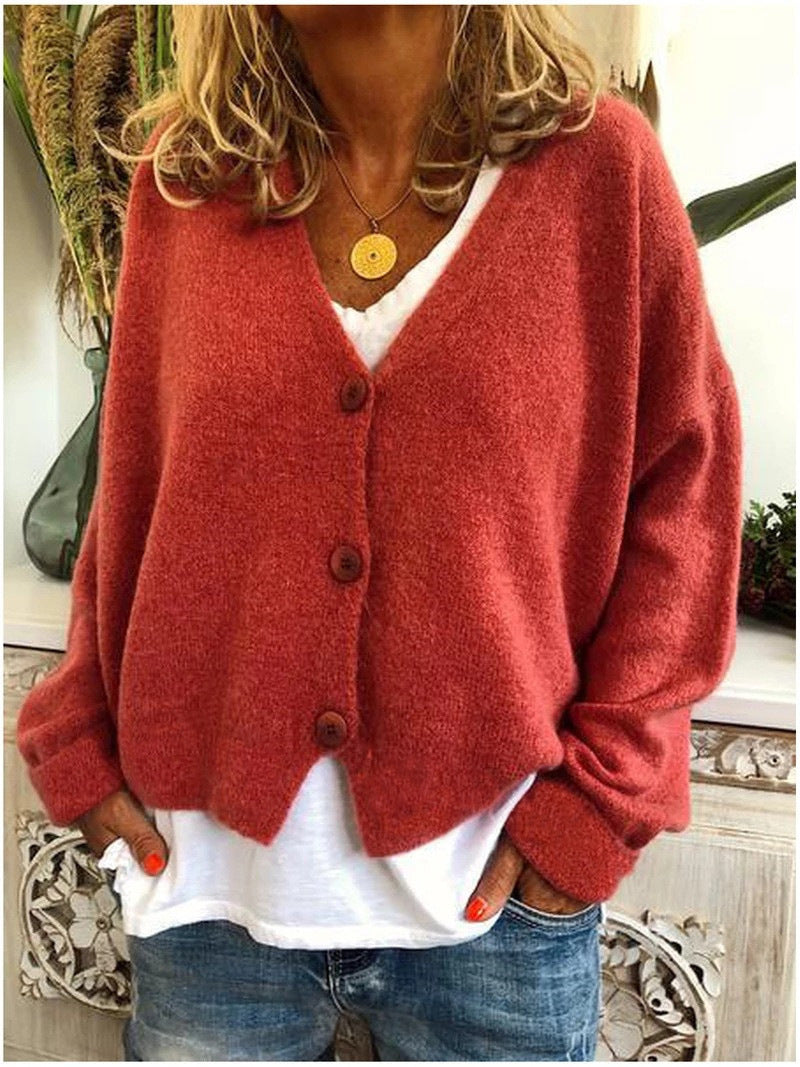 Ferlora™ | Knit Cardigan for Effortless Everyday Elegance