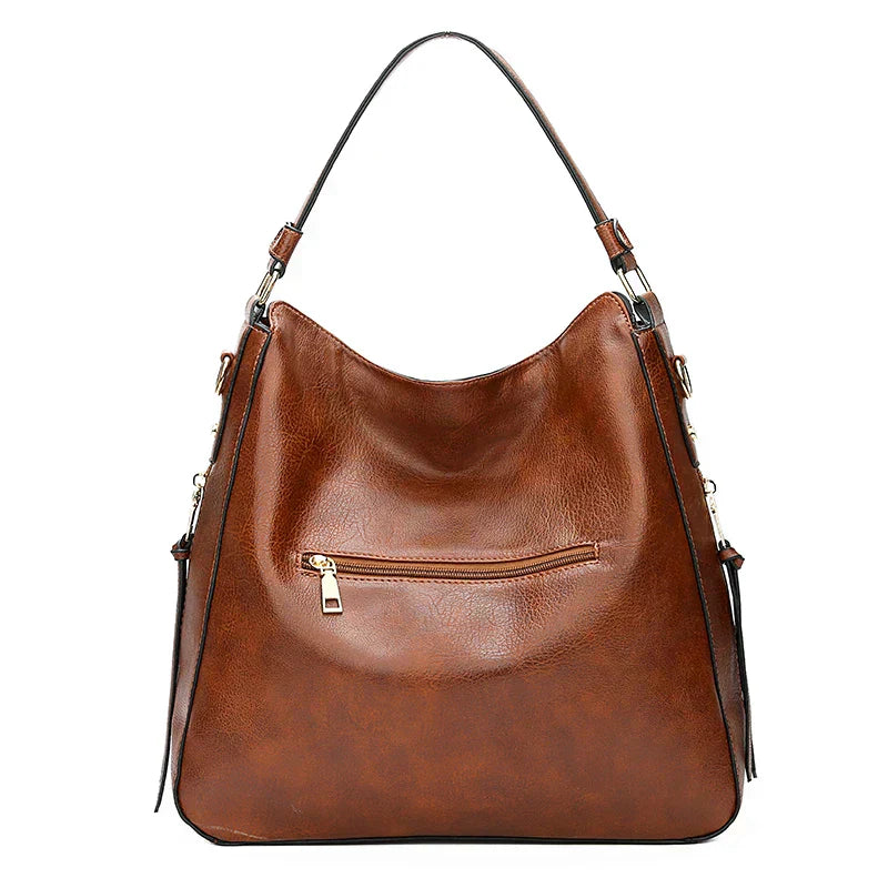 Charlotte™ | Elegant and Spacious Everyday Bag in Classic Black