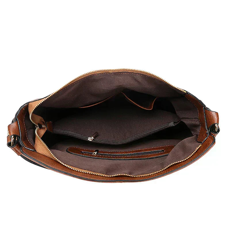 Charlotte™ | Elegant and Spacious Everyday Bag in Classic Black