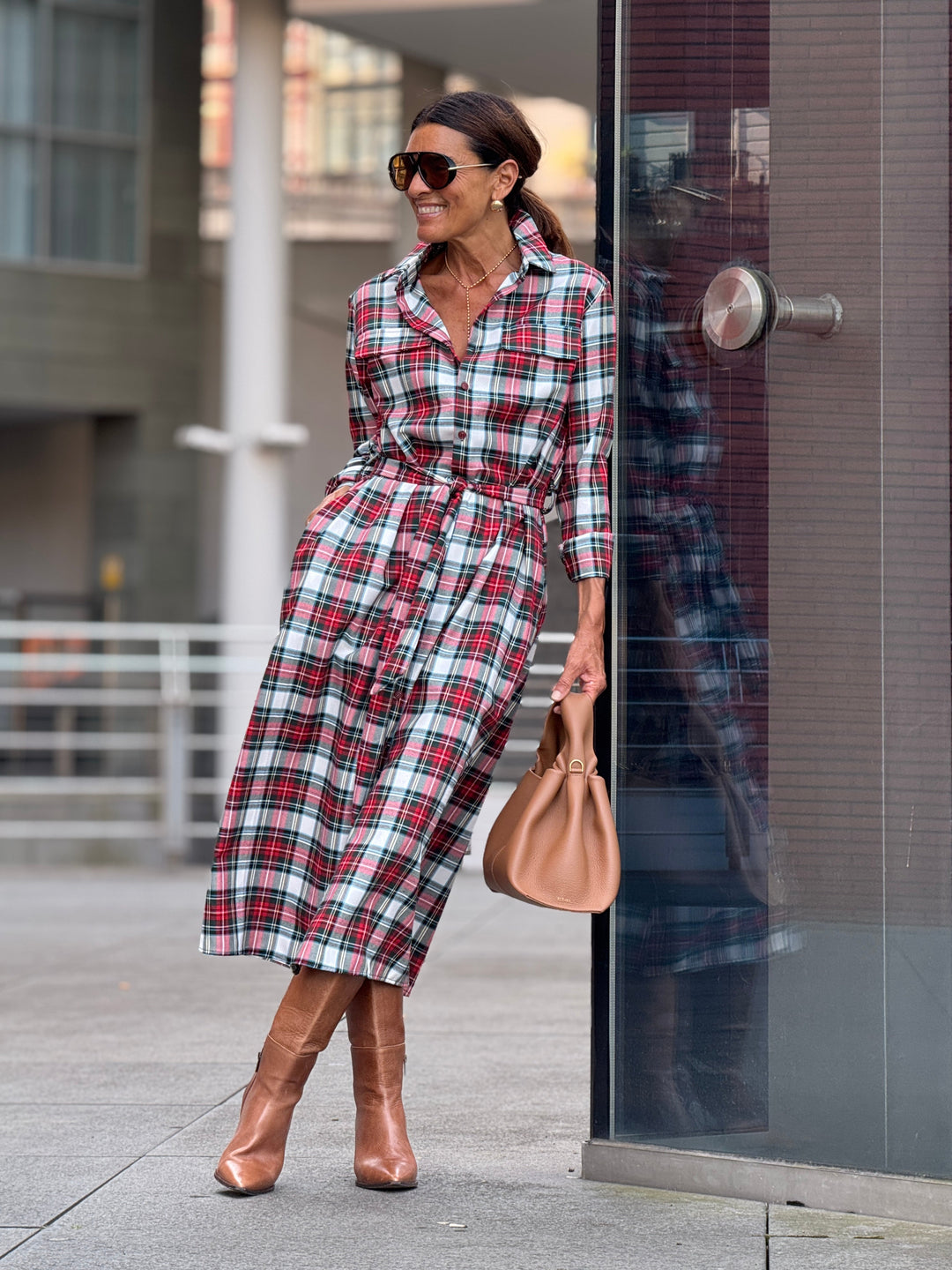 Ferlora™ | Dress Carolyn Scottish Check
