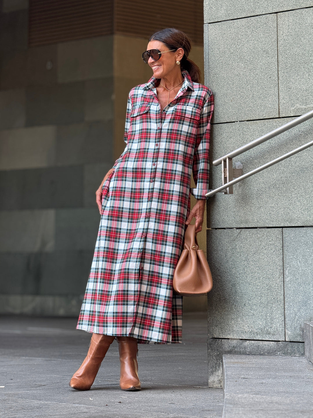 Ferlora™ | Dress Carolyn Scottish Check