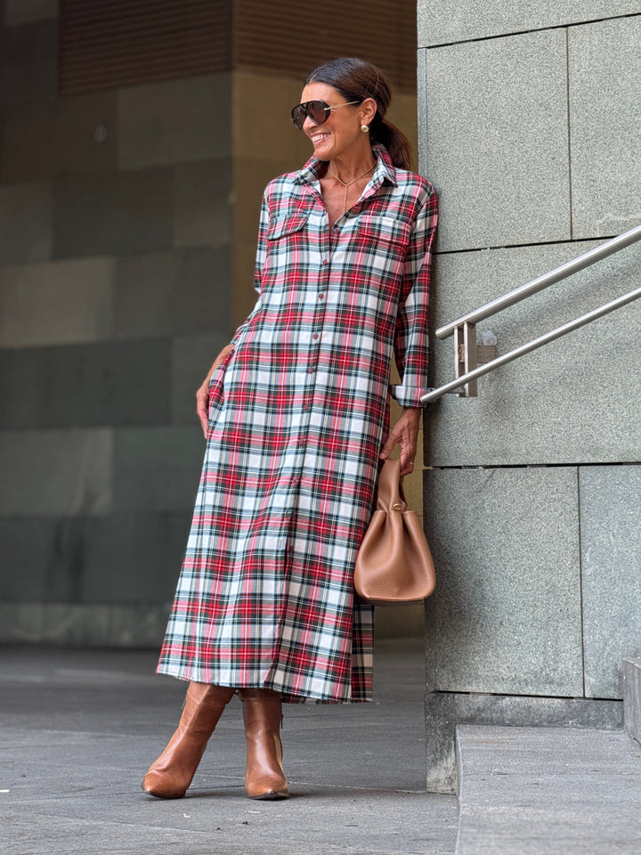 Ferlora™ | Dress Carolyn Scottish Check