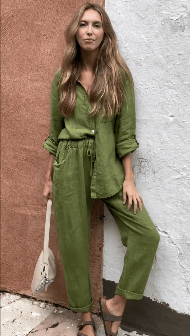 Avery™ - Comfortable Two Piece Set - Ferlora