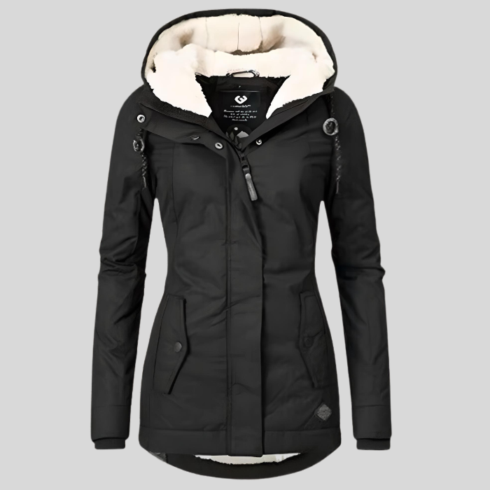 Ferlora™ | Waterproof Long Jacket for All-Weather Confidence