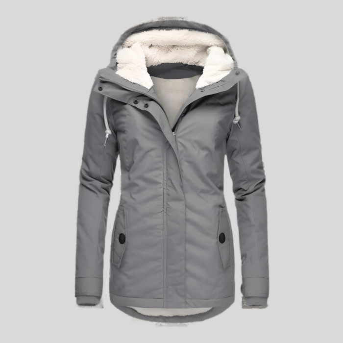 Ferlora™ | Waterproof Long Jacket for All-Weather Confidence