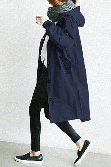 Ferlora™ | Hooded Trench Coat