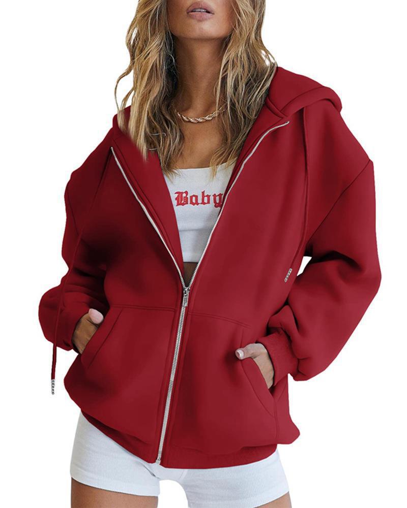 Ferlora™ | Relaxed Zip Hoodie