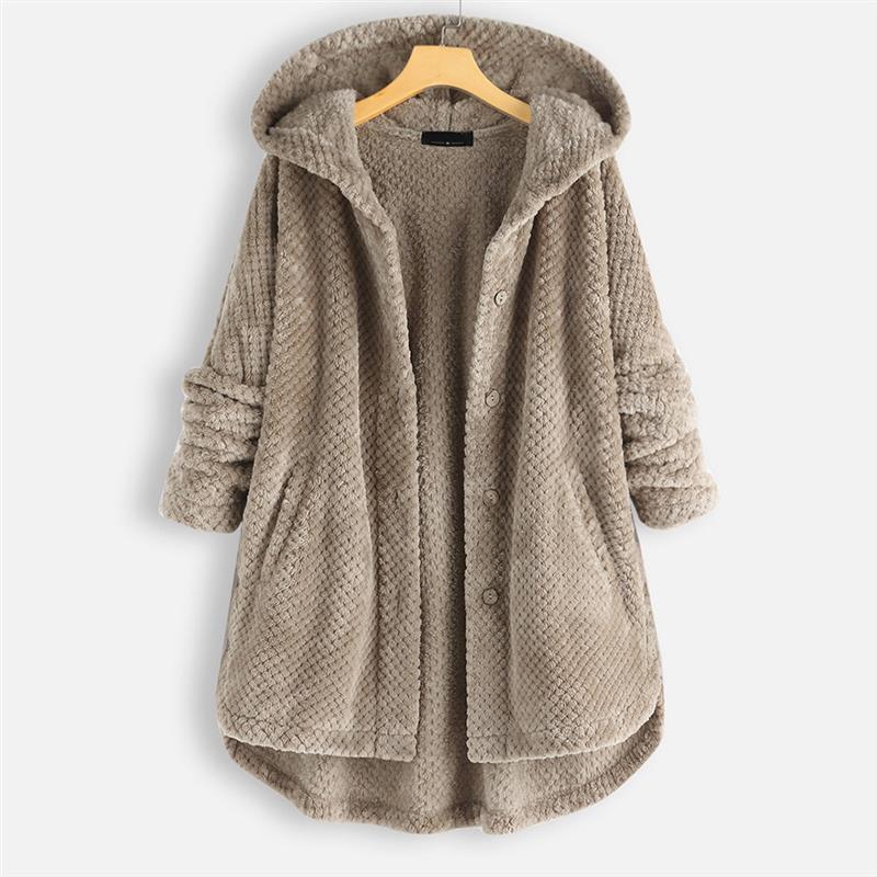 Ferlora™ | Fleece Coat for Timeless Winter Elegance