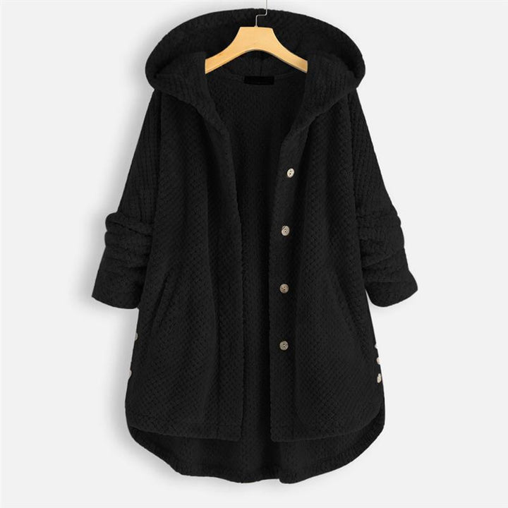 Ferlora™ | Fleece Coat for Timeless Winter Elegance