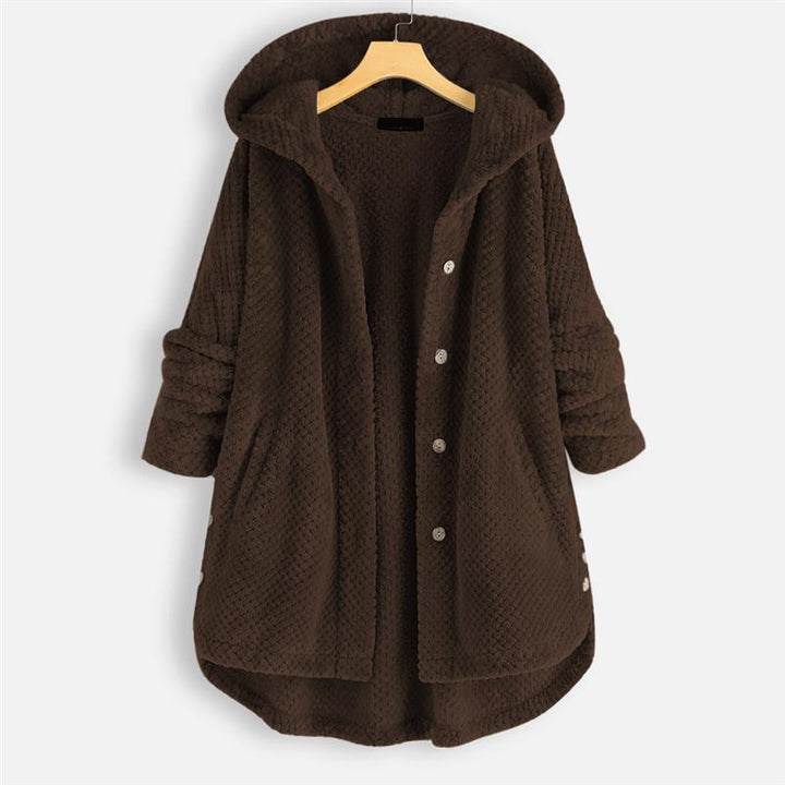 Ferlora™ | Fleece Coat for Timeless Winter Elegance