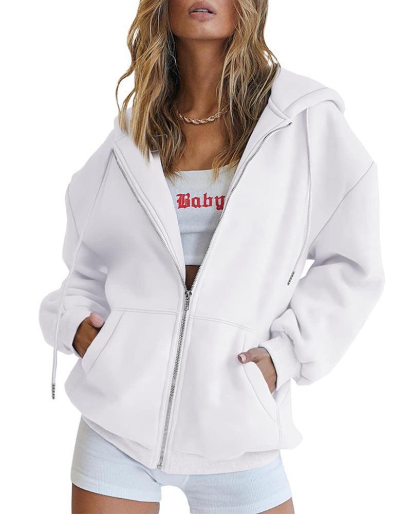 Ferlora™ | Relaxed Zip Hoodie