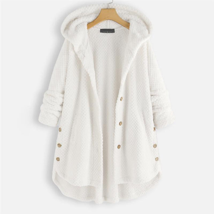 Ferlora™ | Fleece Coat for Timeless Winter Elegance