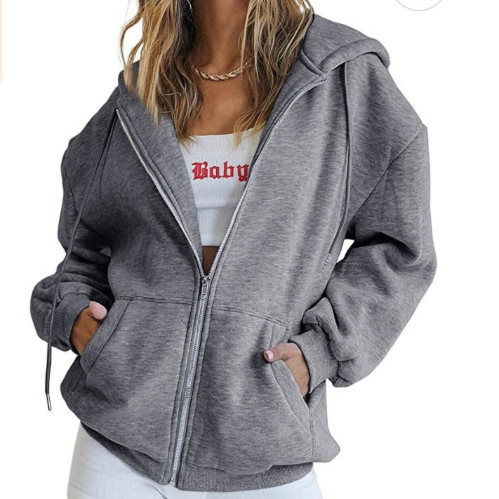 Ferlora™ | Relaxed Zip Hoodie