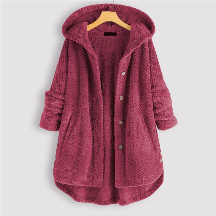 Ferlora™ | Fleece Coat for Timeless Winter Elegance