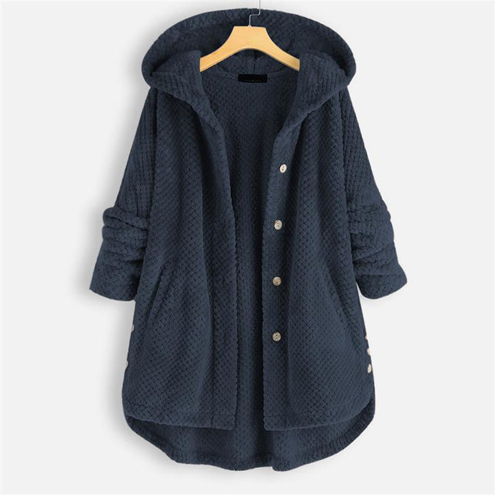 Ferlora™ | Fleece Coat for Timeless Winter Elegance