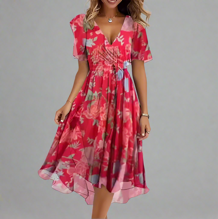 Ferlora™ | The Elegant Floral Dress