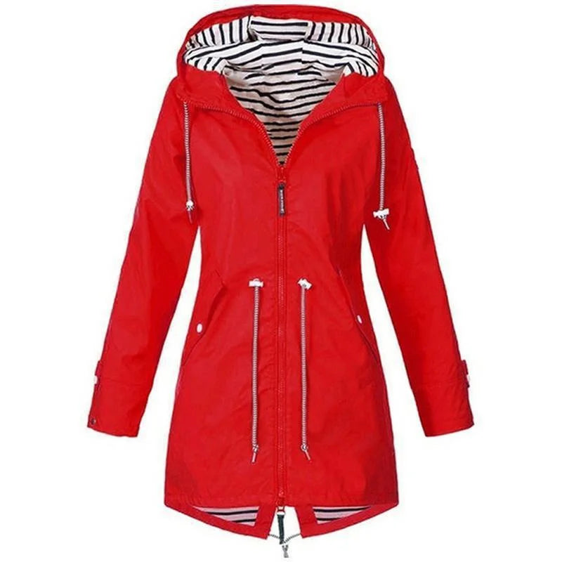 Ferlora™ | Camille Lightweight Waterproof Trench Coat