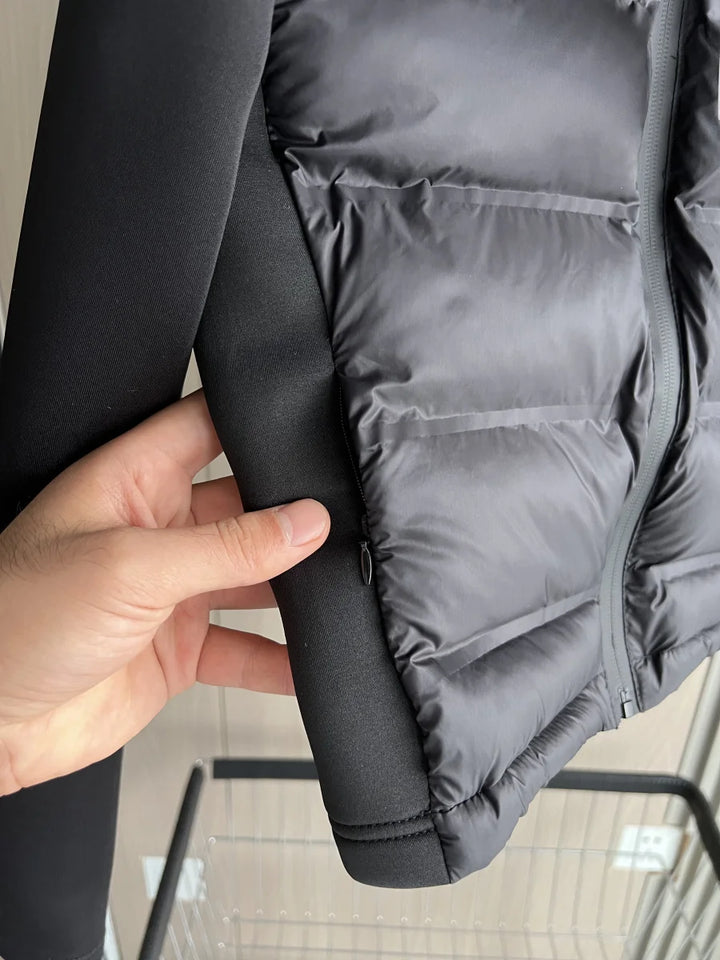 Ferlora™ | Lina Lightweight Hooded Zip Puffer