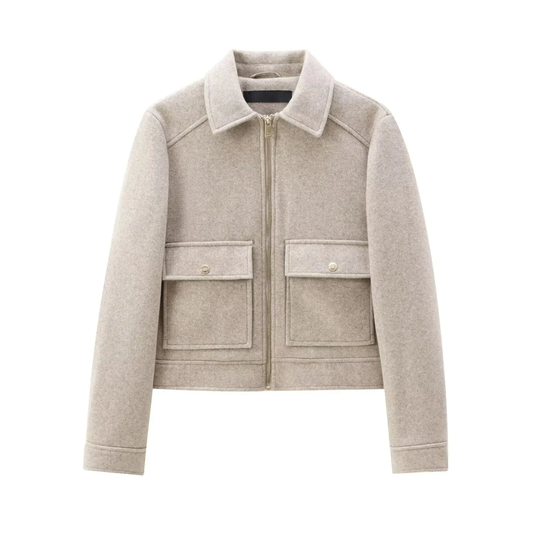 Ferlora™ | Élodie Contrast Hooded Puffer