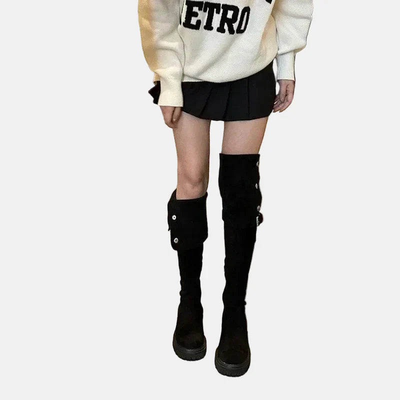 Livia™ - Over-the-Knee Cowboy Boots
