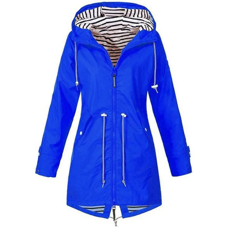 Ferlora™ | Camille Lightweight Waterproof Trench Coat
