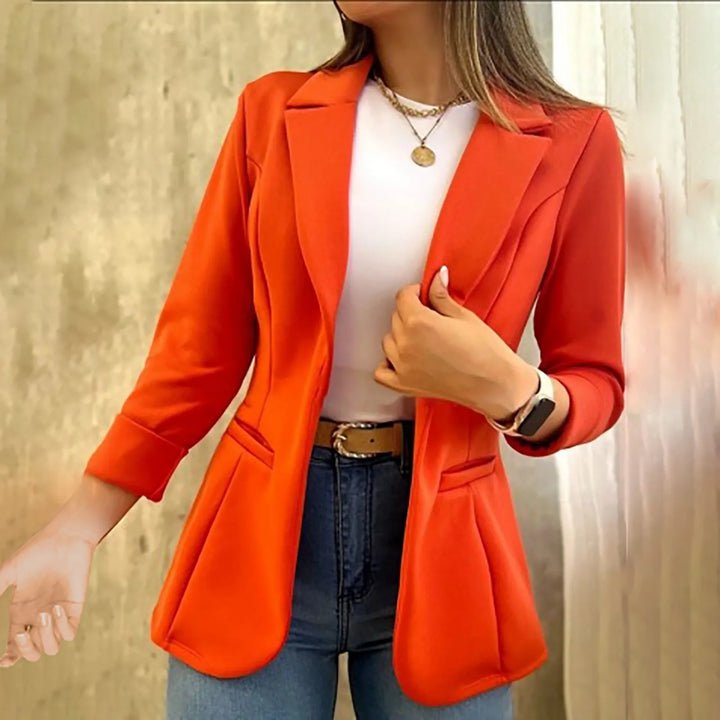 Aria™ - Minimalist Long Sleeve Blazer - Ferlora