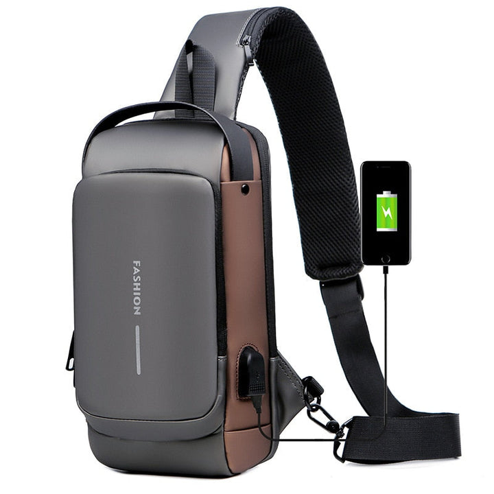 Ferlora™ | New Design Crossbody SideBag Anti-Theft with Charger