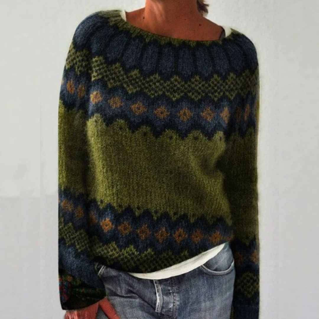 Lila™ – Retro Sweater for Timeless Everyday Warmth