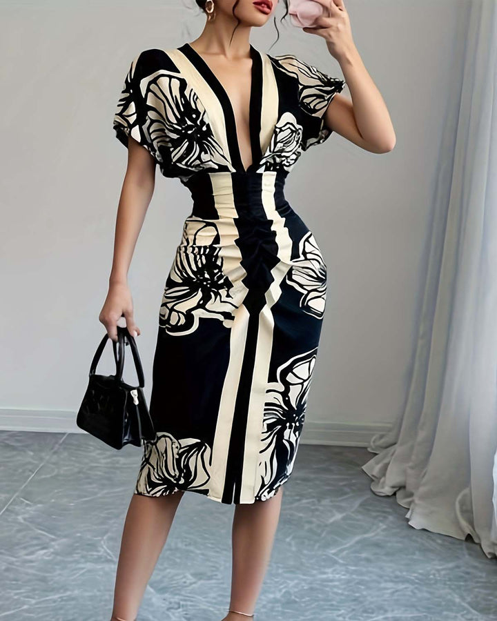 Ferlora™ | Chic Pleated Dress