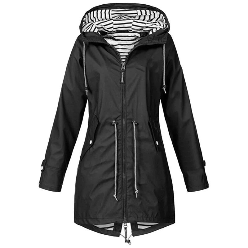Ferlora™ | Camille Lightweight Waterproof Trench Coat