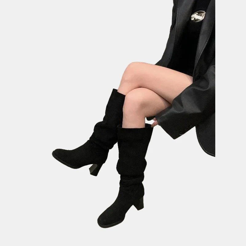 Evie™ - Pointed-Toe Block Heels