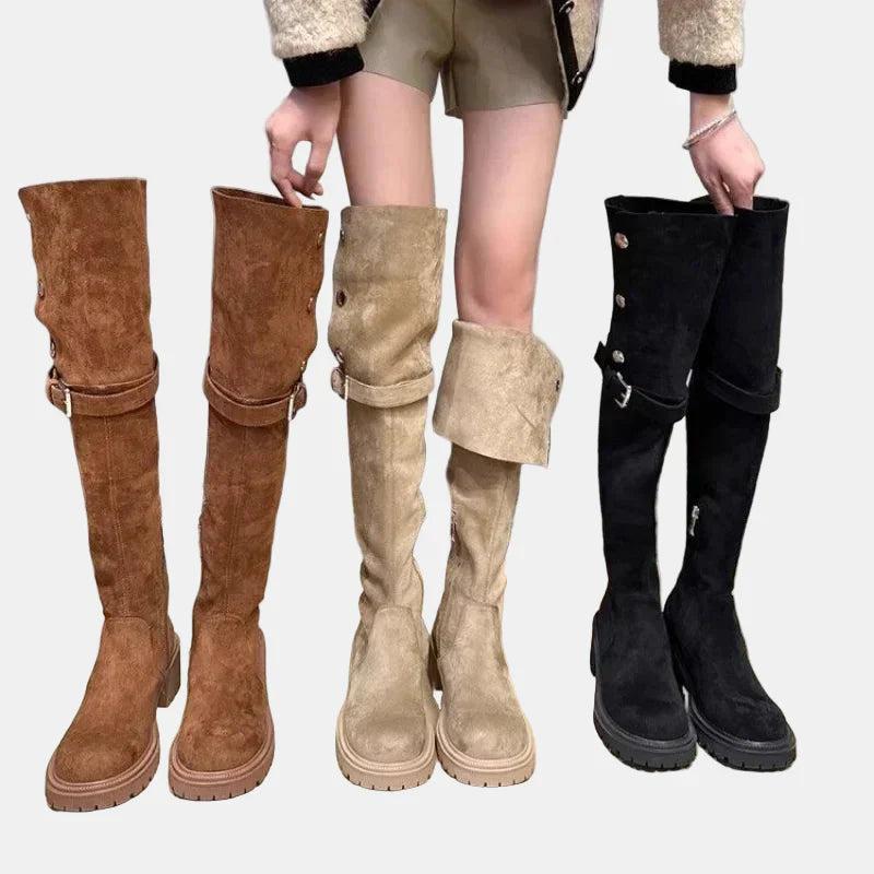 Livia™ - Over-the-Knee Cowboy Boots