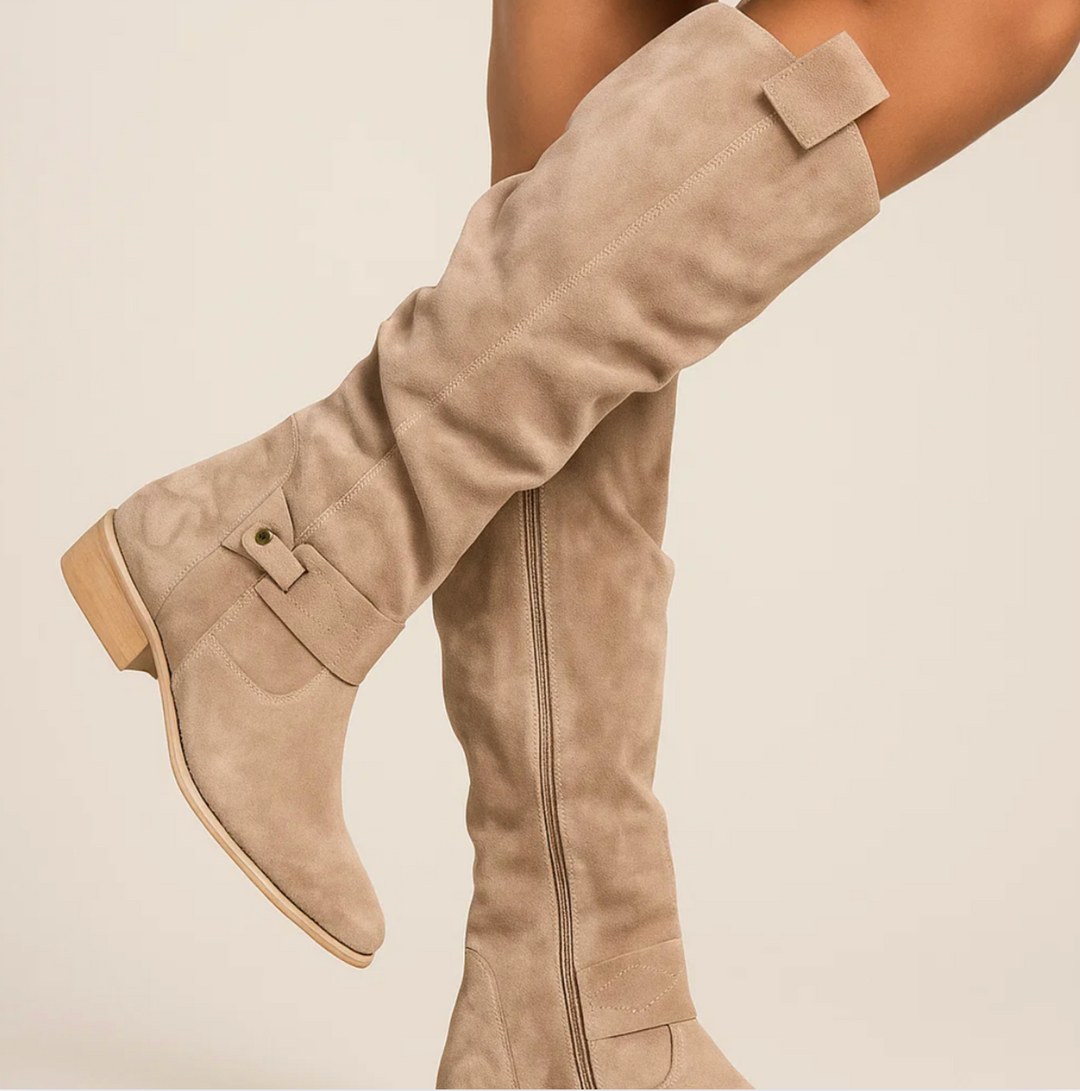 Kiera™ – Knee-High Boots for Timeless Sophistication