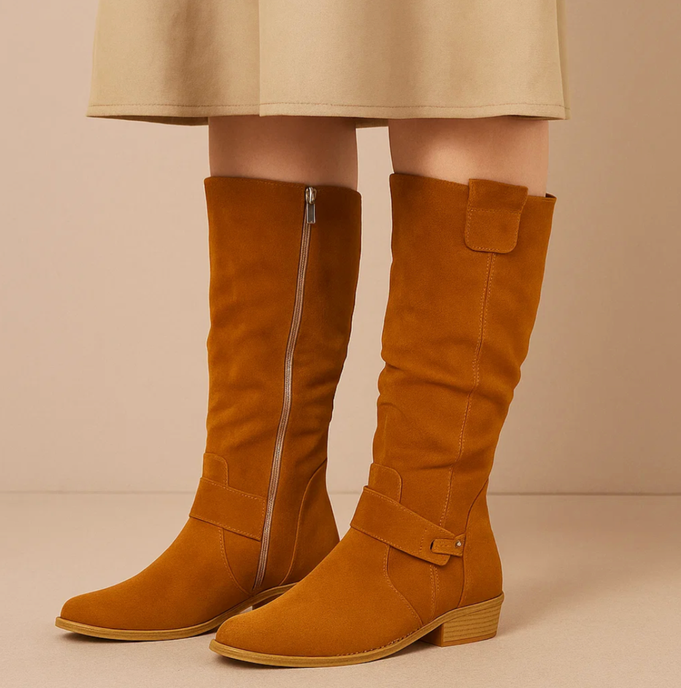 Kiera™ – Knee-High Boots for Timeless Sophistication