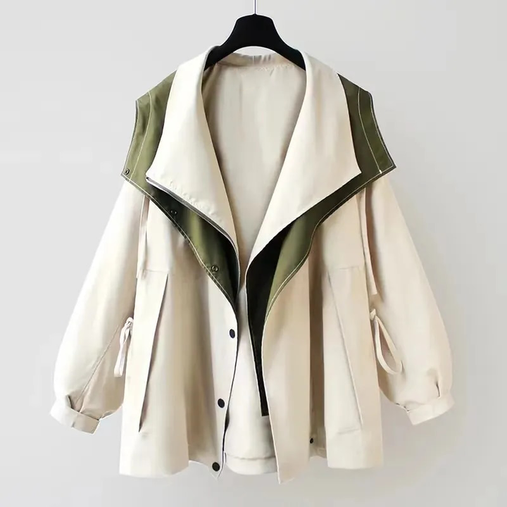 Ferlora™ | Elegant All-Weather Windbreaker Jacket