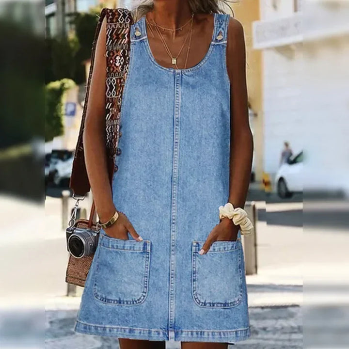 Ferlora™ | Effortless Pocket Dress for Warm-Weather Days