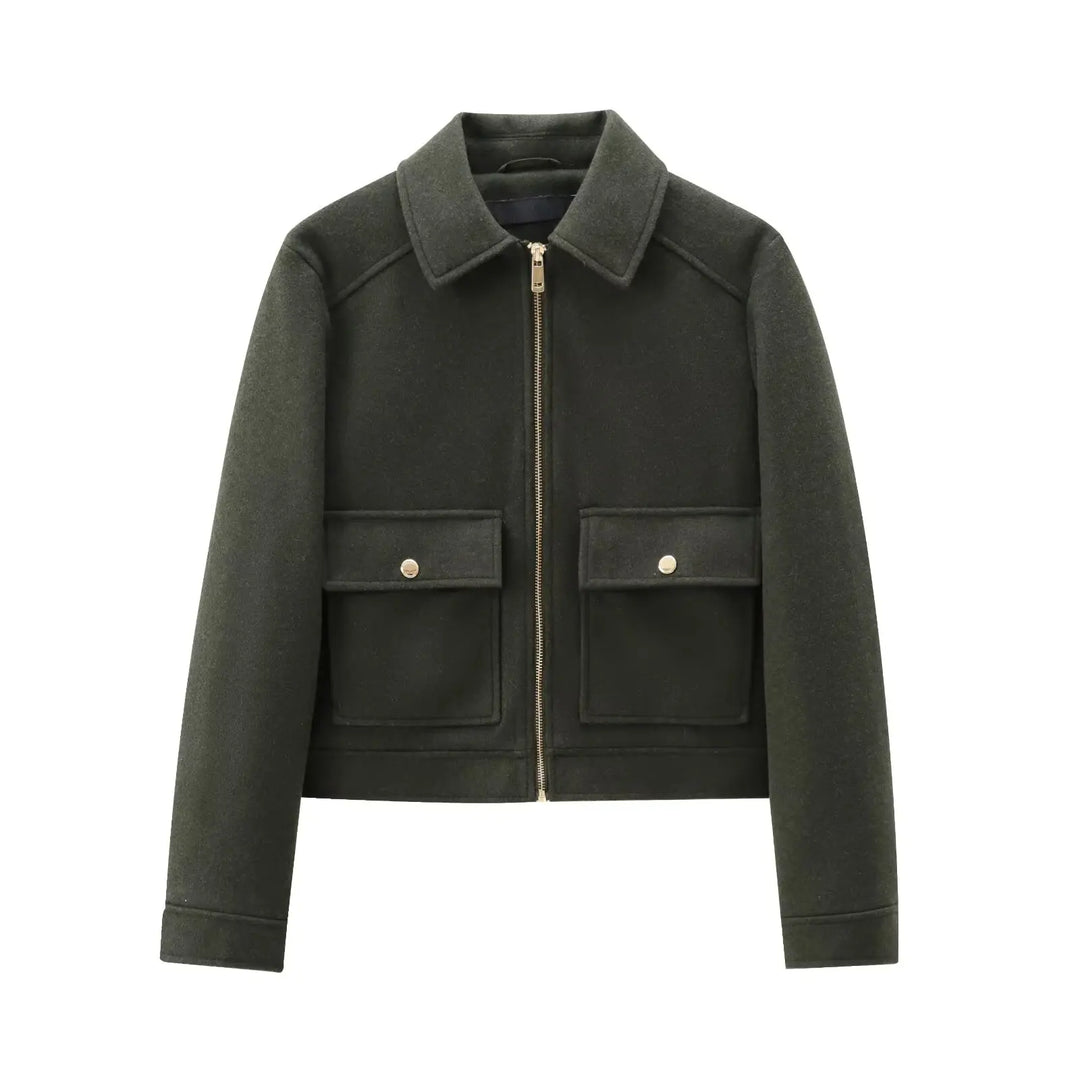 Ferlora™ | Élodie Contrast Hooded Puffer