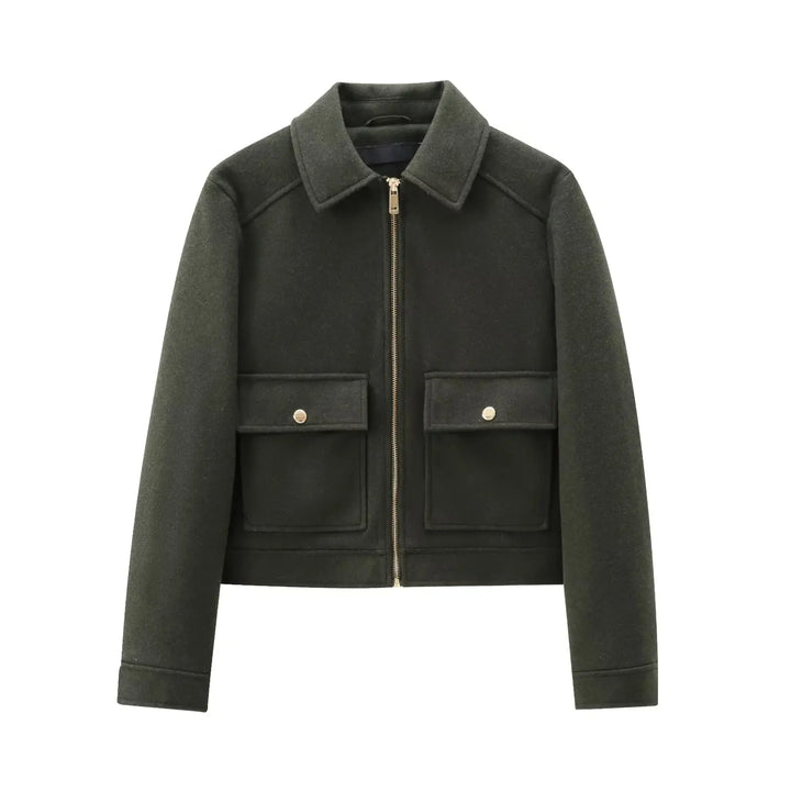 Ferlora™ | Élodie Contrast Hooded Puffer