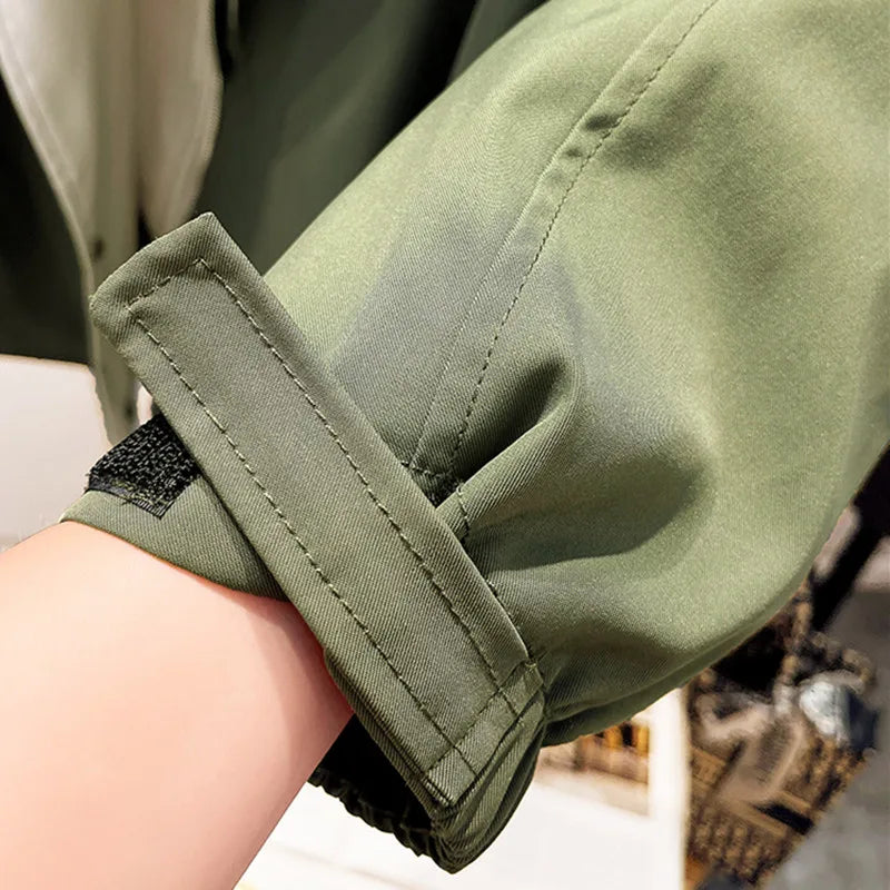 Ferlora™ | Elegant All-Weather Windbreaker Jacket