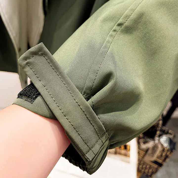 Ferlora™ | Elegant All-Weather Windbreaker Jacket