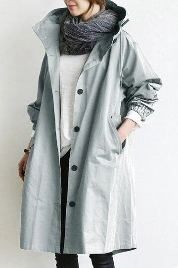 Ferlora™ | Hooded Trench Coat