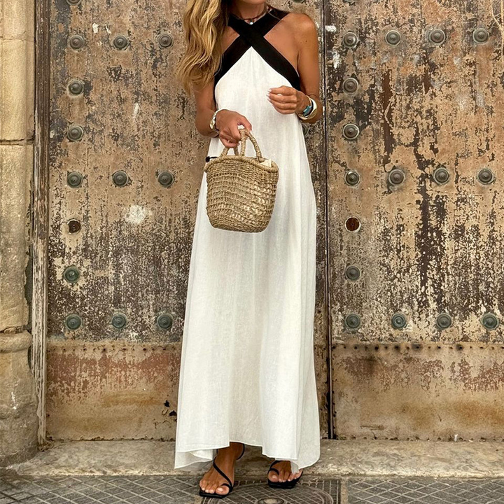 Ferlora™ | Effortless Elegance Crossover Summer Dress