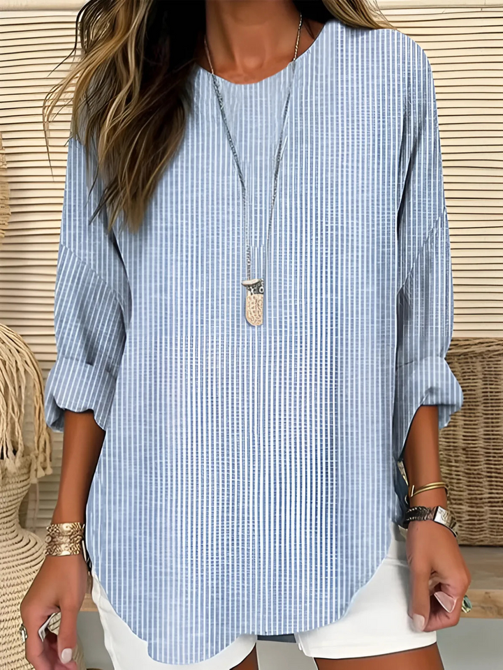 Ferlora™ | Trendy Striped Blouse