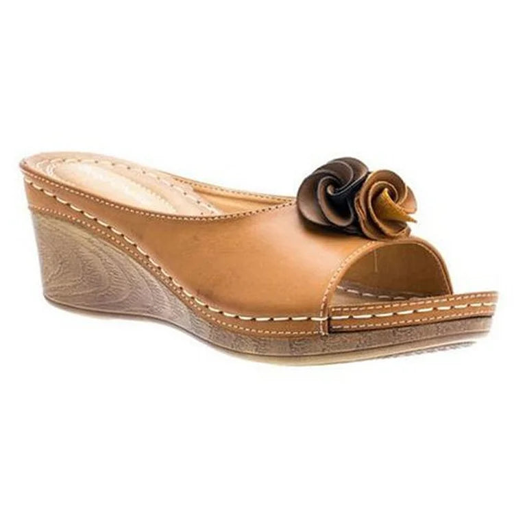 Lily™ - Flower Strap Orthopedic Sandals - Ferlora