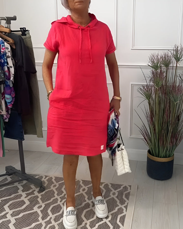 Ferlora™ | Relaxed Hoodie Dress
