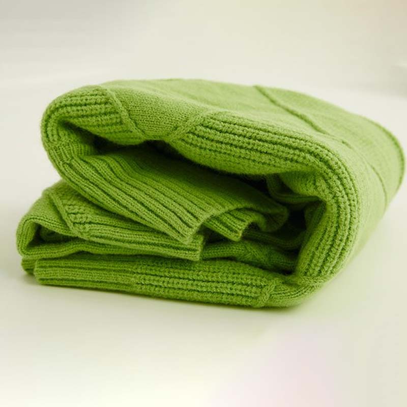 Ferlora™ | Talbot™ Textured Turtleneck Knit Sweater