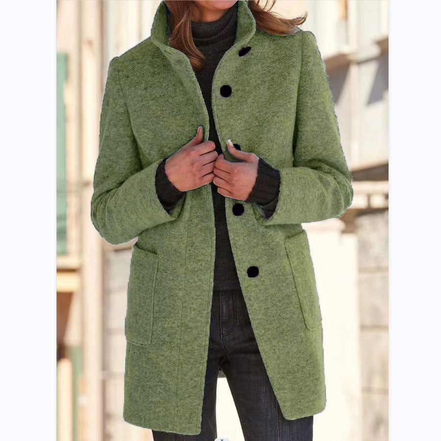 Ferlora™ | Cozy Mid-Length Everyday Coat
