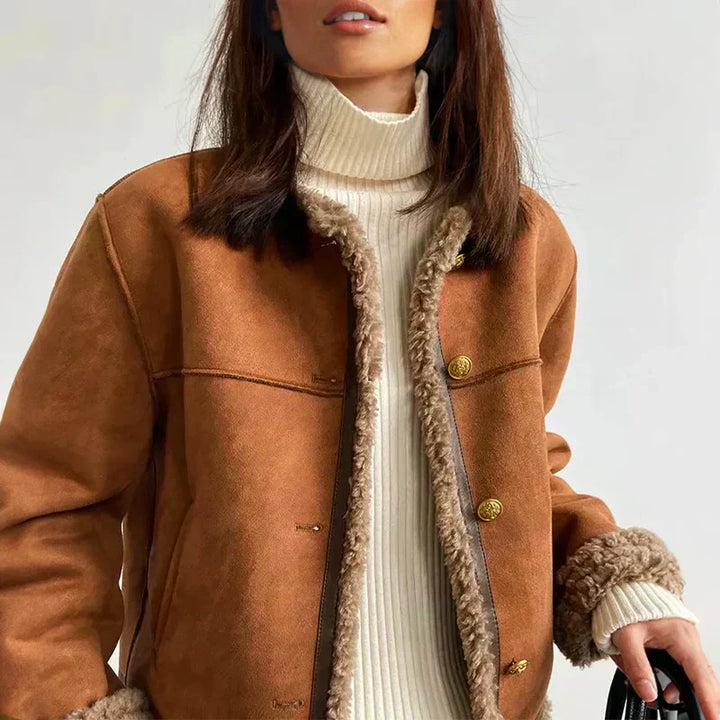 Ferlora™ | Buttoned Jacket for Timeless Everyday Elegance